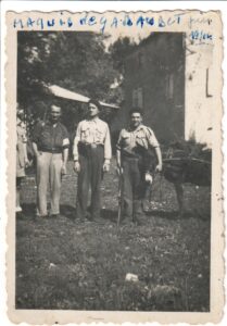 maquisards à gabaudet en 1944 - collection privée