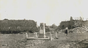 stèle commémorative de gabaudet en 1945 - musée résistance cahors