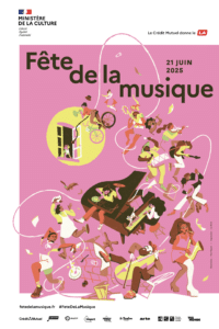 affiche fete de la musique 2025
