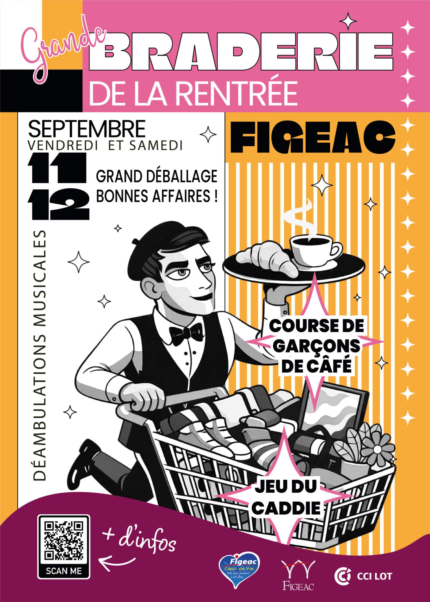 Affiche Braderie