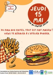 burgers et frites maison
