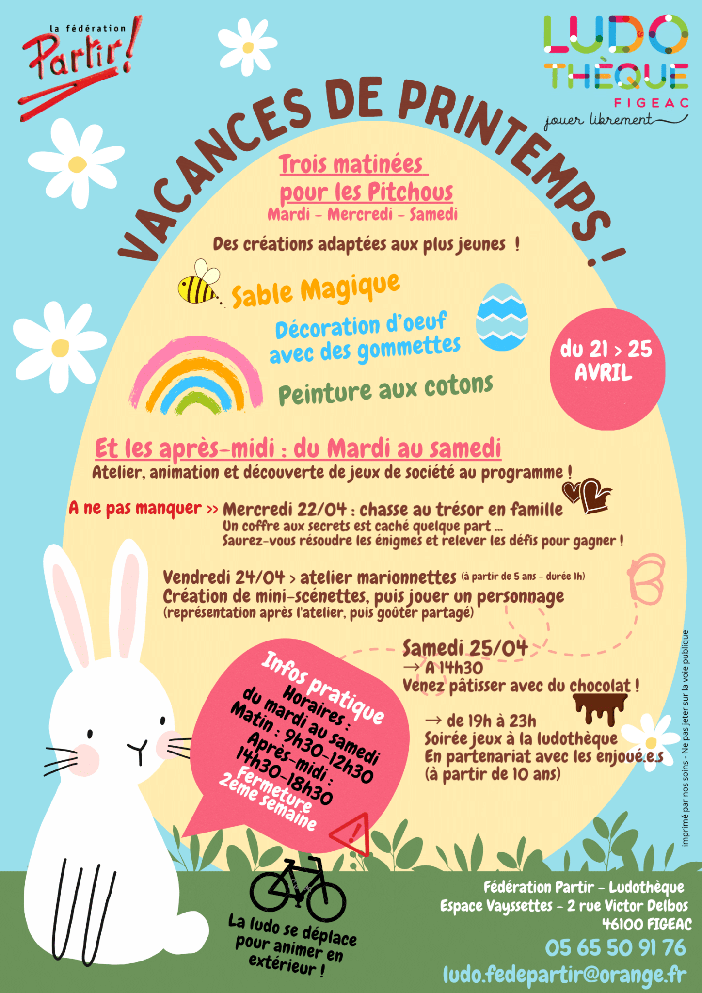 vacances pâques 2026