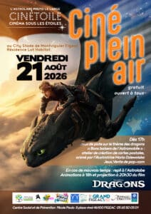affiche projection dragons montiviguier 21-08-2026