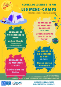 minicamps 6-14 ans
