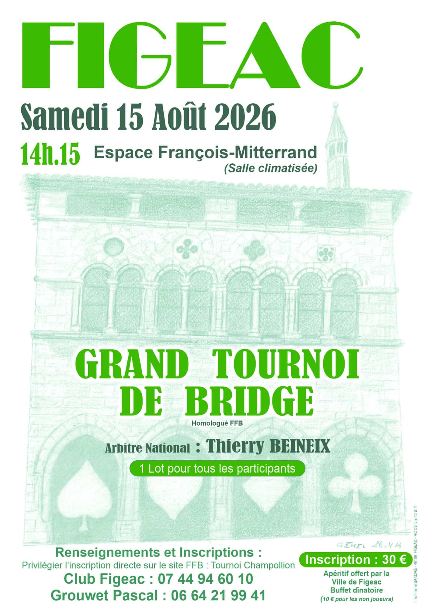 Affiche Tournoi 2026