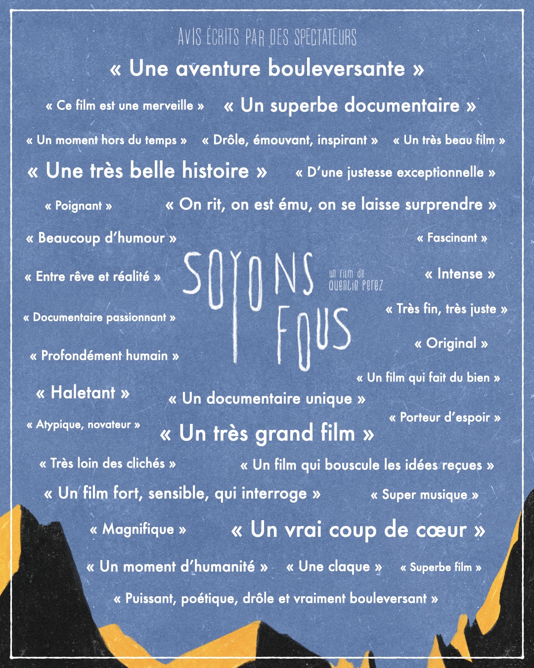 flyer soyons fous 5 sur 5