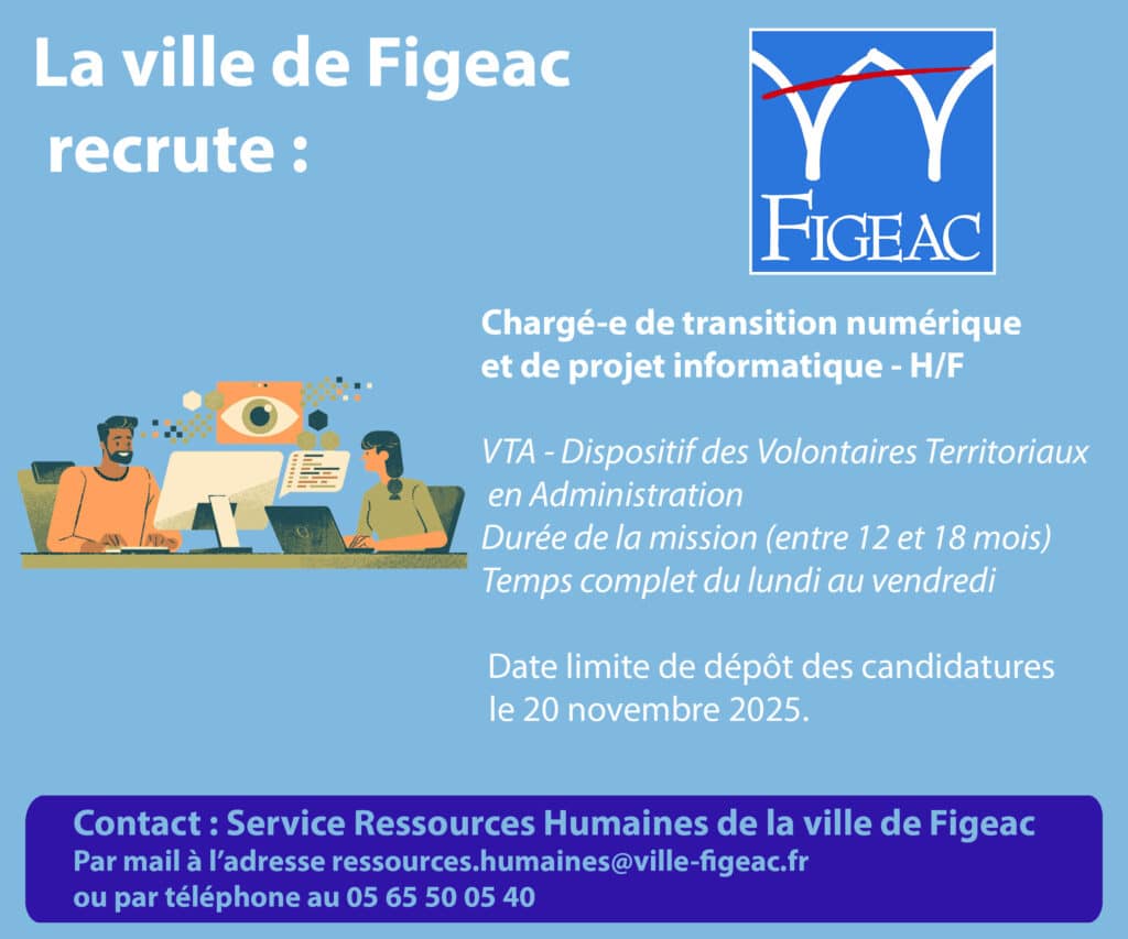 Recrutement Au 24 Oct 25 Vta Informatique