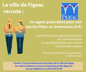recrutement agent fêtes et cérémonies