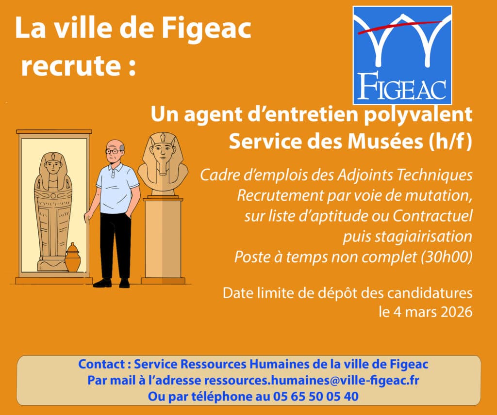 Recrutement Agent Musée