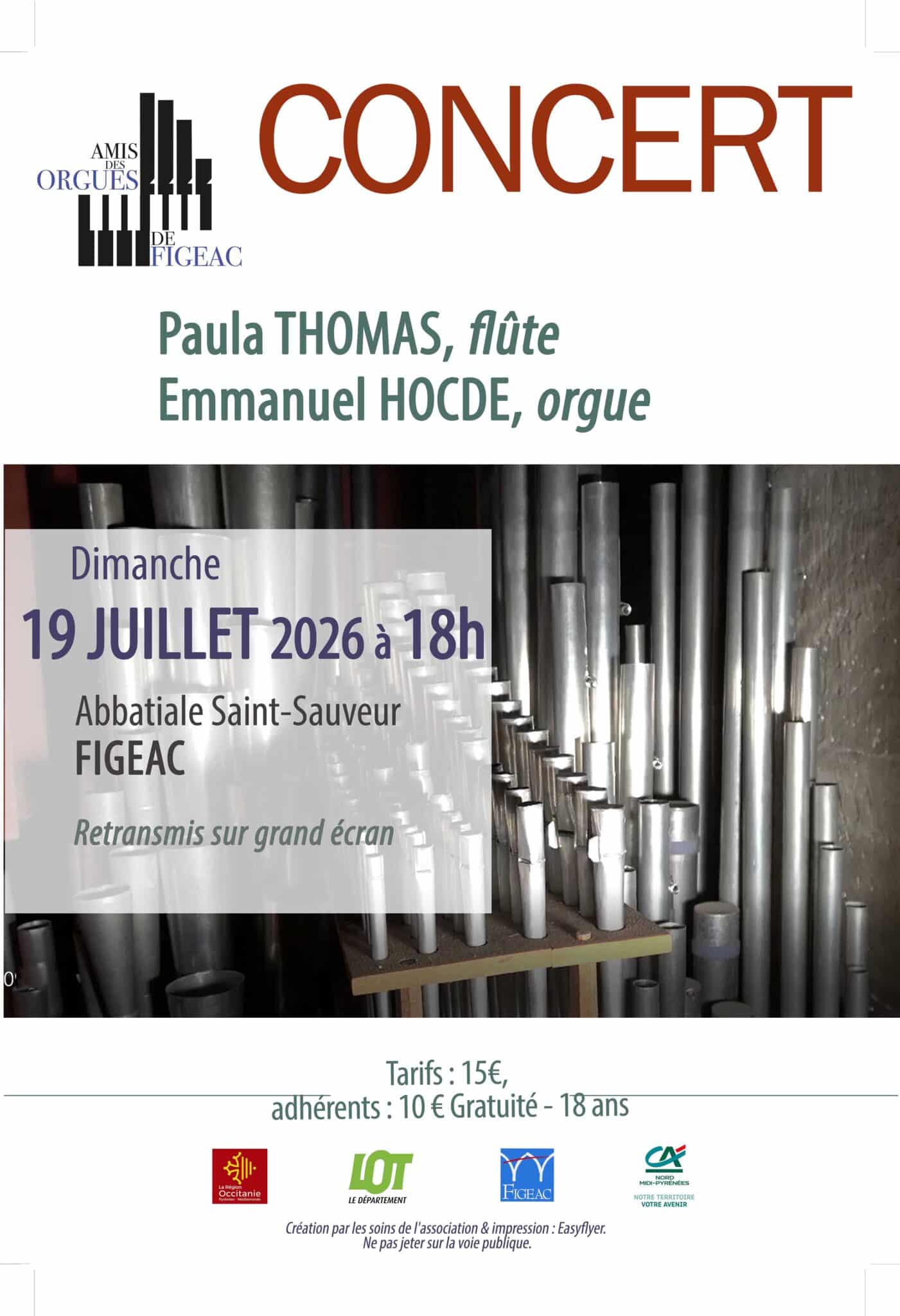 Concert Du 19 Juillet 2026