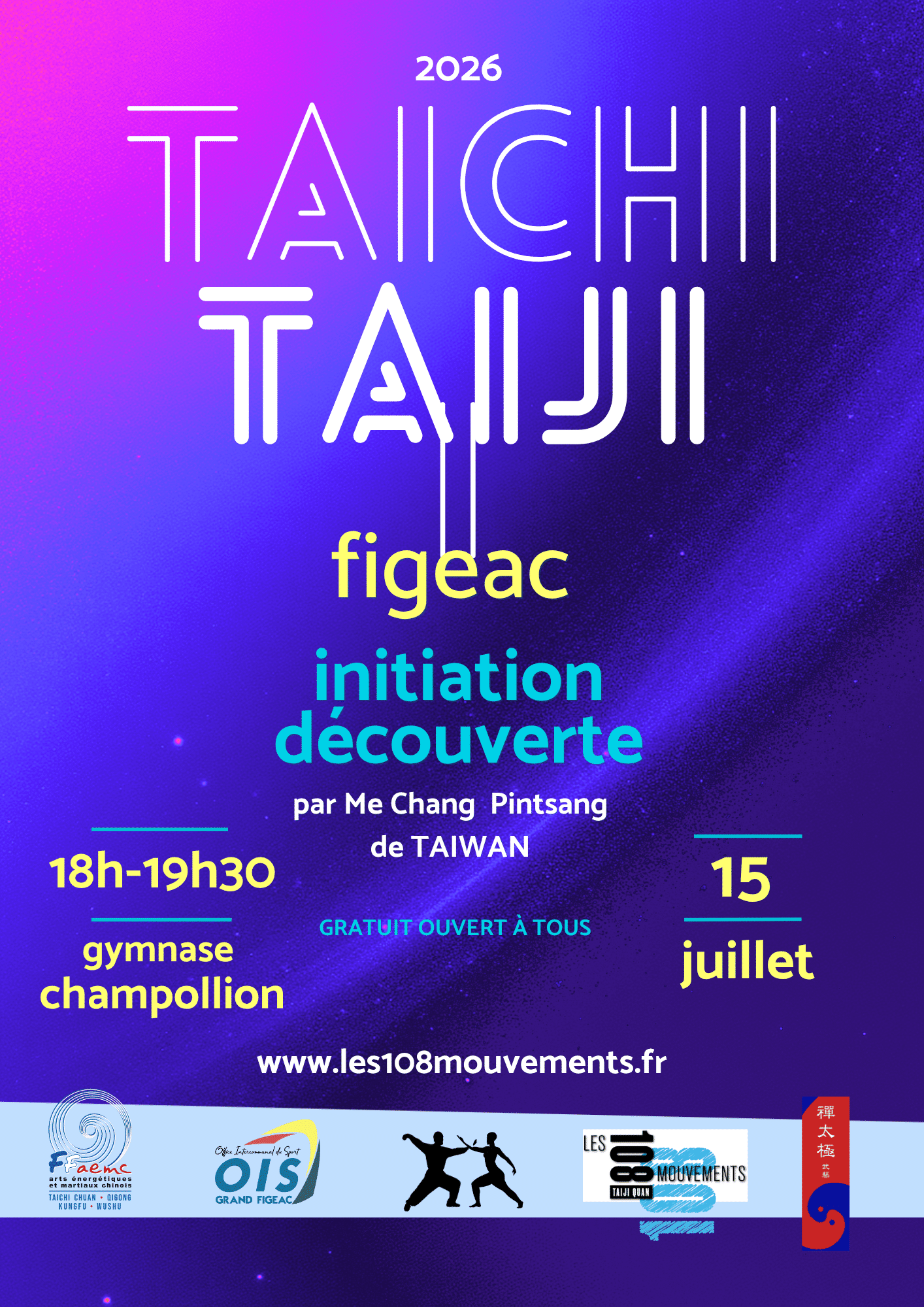 Présentation Taichi Chuan 15 Juillet À Figeac