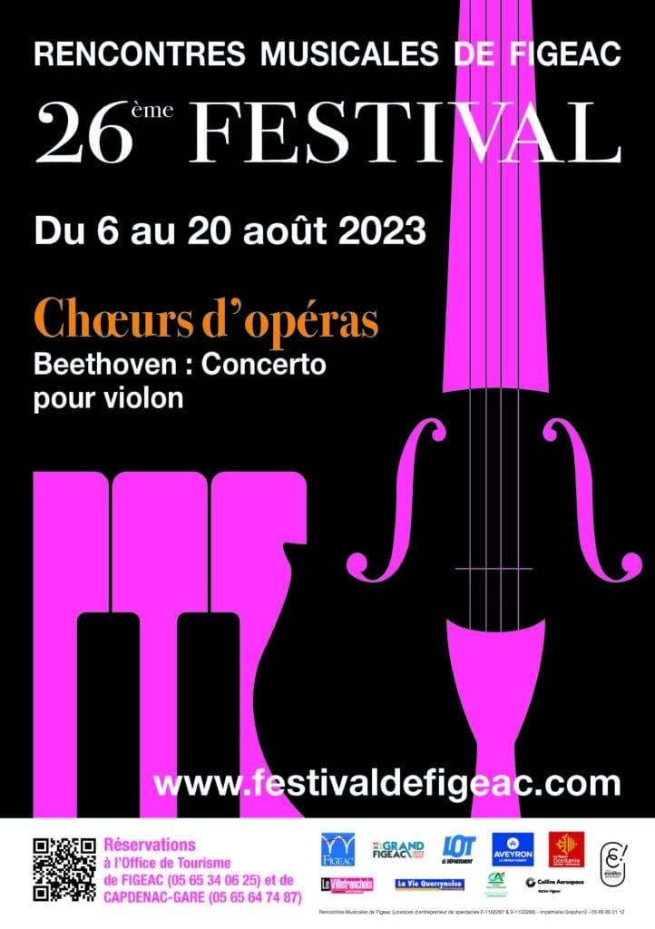Rencontres Musicales Affiche 2023